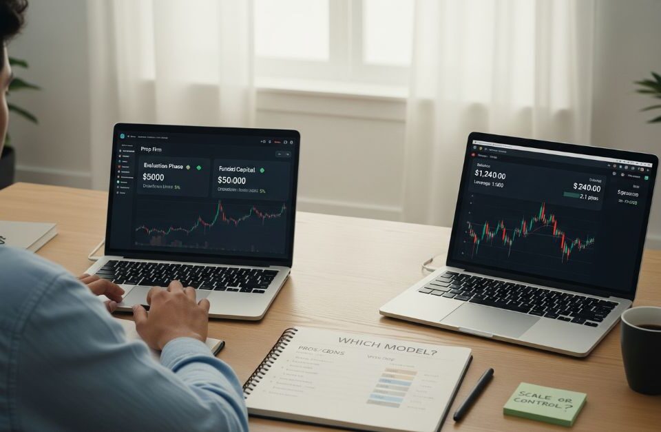 Prop Trading Firms vs Brokers